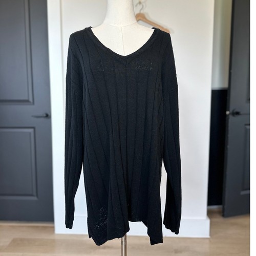 Vintage 90s black silk - 90s, tunic