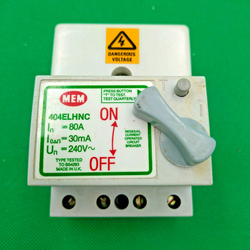 Mem 80a double - pole, dp