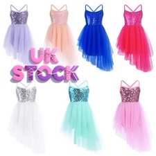 Kids Girls Lyrical Dance Dress