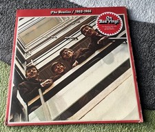 THE BEATLES RED DOUBLE ALBUM 1962-1966 ON RED VINYL