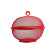 Fruit Fly Proof Fruit Bowl, Large Capacity Mesh Fruit Basket with Lid Cover uk