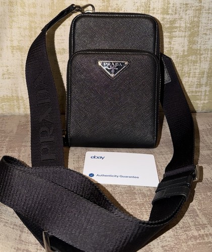 Prada saffiano crossbody - prada,