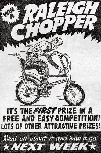 Win raleigh chopper bike - raleigh,
