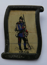 German WHW Winterhilfswerk Badge. 1864 - Prussian Musketeer, Denmark War (006)