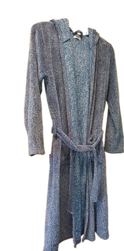Boys blue hooded - f&f, belted