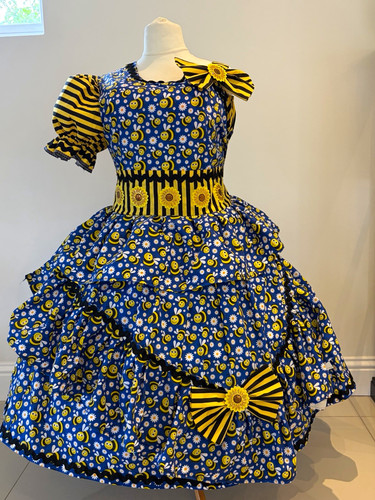 Pantomime dame drag dress - pantomime, dame/drag