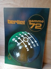 Birliet Gamme 72 Vintage Auto Memorabilia Classic Car Van Truck Lorry Brochure