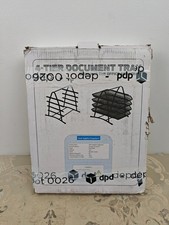 Wire Mesh Letter Tray, 4 Tier