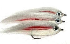 3 Large GRAFHAM TOWER Pike / Zander Predatory Fly Lures - Iain Barr WCC FLIES 