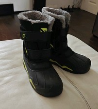 BOYS BLACK CAMPRI SNOW BOOTS