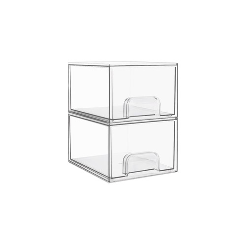 Pack clear small stackable - small,