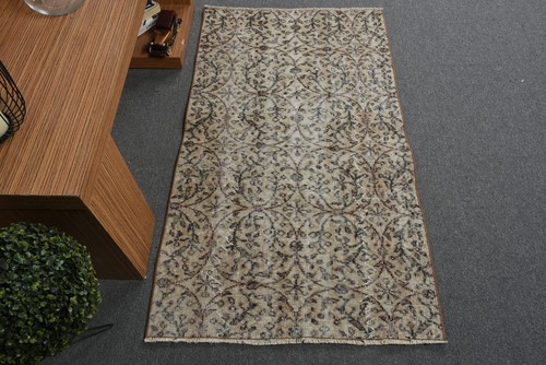 Vintage turkish small rug - turkish,