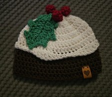 Baby Christmas Pudding Hat 0-3months