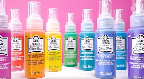 Glass paint for indoor - for,