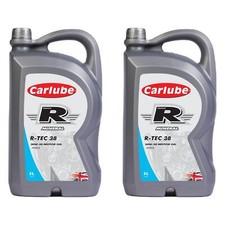 Carlube Engine Oil 10L Triple R 20W50 API SB CB Mineral 2x 5L R-TEC 38 KCK005