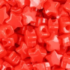 50x Star Shaped Pony  Beads