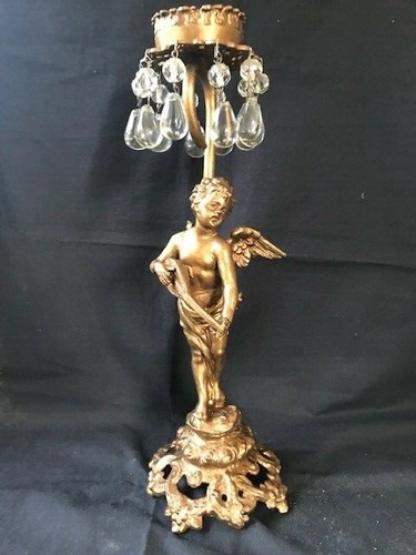 Antique samac candle stand