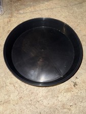 Medium Plant Pot Drip Watering Tray Black