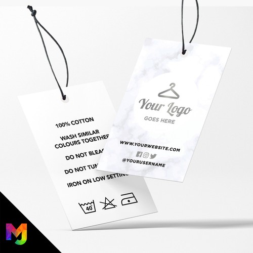 Custom clothing swing tags - clothing,