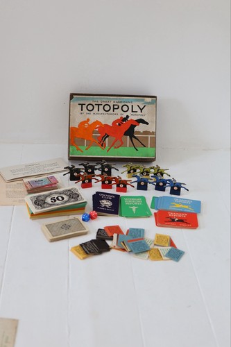 Totopoly vintage horse racing - vintage,