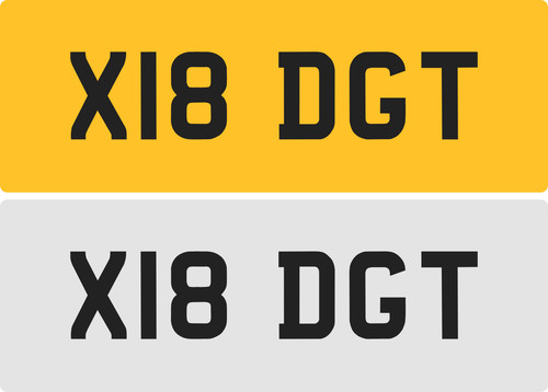 Dgt private number plate - dgt,