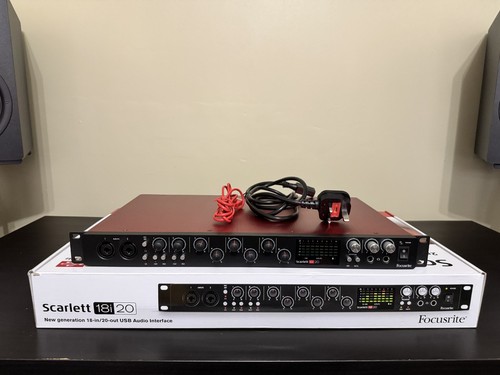 Focusrite scarlett 18i20 - gen, 2