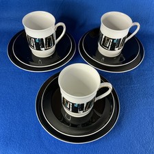 3 x Vintage 1964 Cups, Saucers