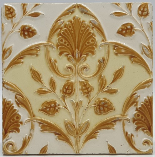 Victorian fireplace tile - fireplace,