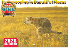 2026 Dog Pooping Calendar