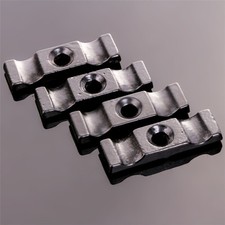 4X Black Extra Large 2" Turn Button Catches - Shed Door/Gate & Rabbit Hutch