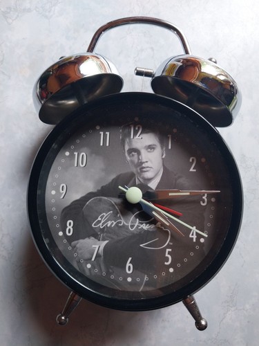 Elvis presley alarm clock - clock, –