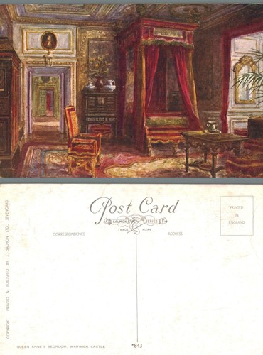 Vintage postcard queen - vintage,