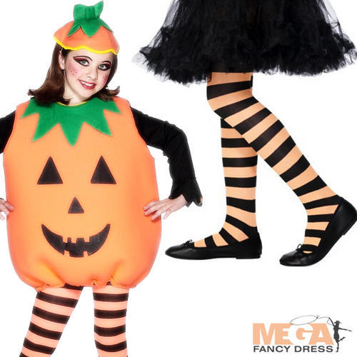 Halloween pumpkin striped - +,