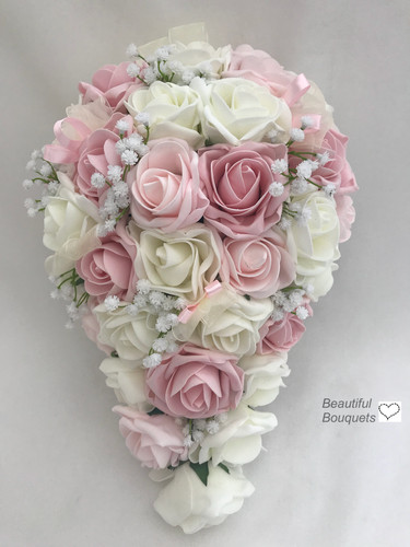 Wedding flowers ivory rose - ivory,