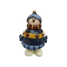Vintage Small Snowman Figurine