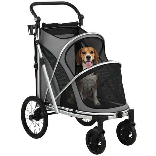 Pawhut dog stroller - pawhut,