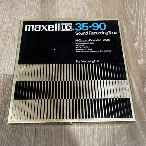 Maxell reel to - maxell, 35-90