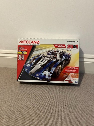 Meccano supercar 1 - supercar, in
