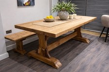 Solid wooden table - wooden,