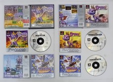 SPYRO THE DRAGON 1 2 3 GATEWAY TO GLIMMER YEAR OF THE DRAGON PS1 GAME BUNDLE