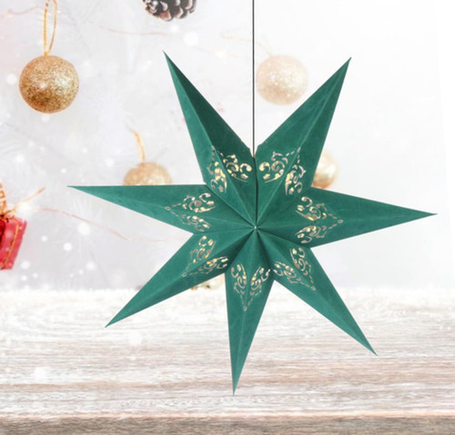 Paper star lantern lampshade - paper,
