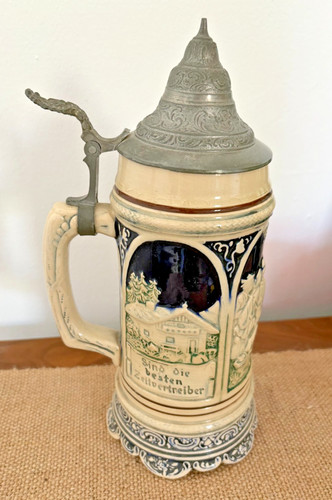 Vintage german musical beer - german,