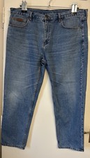 Farah Classics Men’s Blue 42S Straight Leg Jeans Size 42” Waist Inside Leg 30”