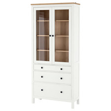 IKEA HEMNES Glass-Door Cabinet