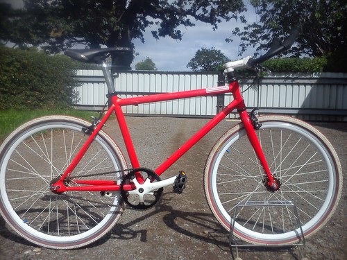 Fixie single speed urban bike - fixie,