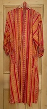 VTG ANOKHI orange woodblock