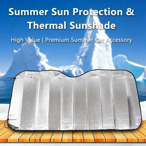 Car windscreen sun shade - windscreen,