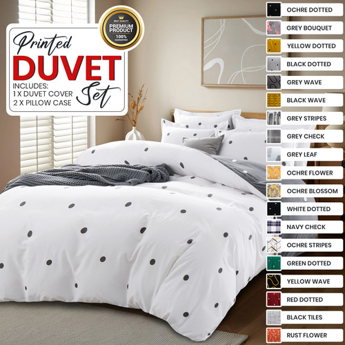 Duvet cover set reversible - cover,