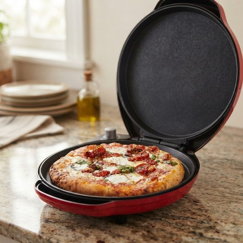 Traditional red electric pizza - traditional,