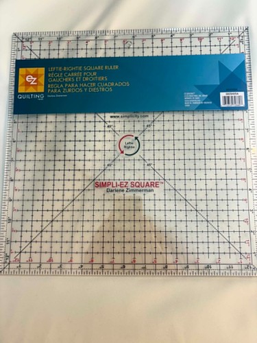 Leftie rightie square ruler - rightie,